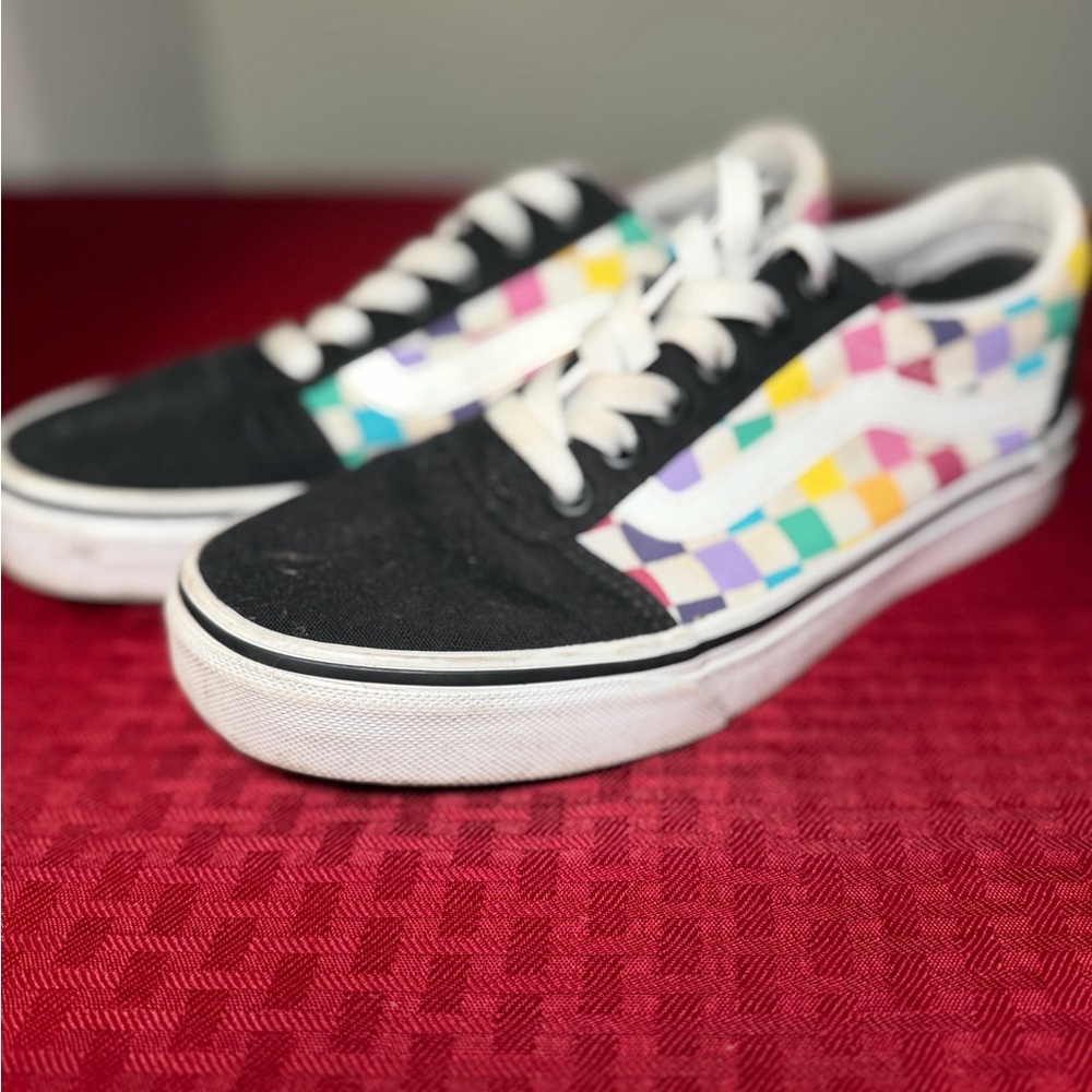 Vans Old Skool - Rainbow Checkered